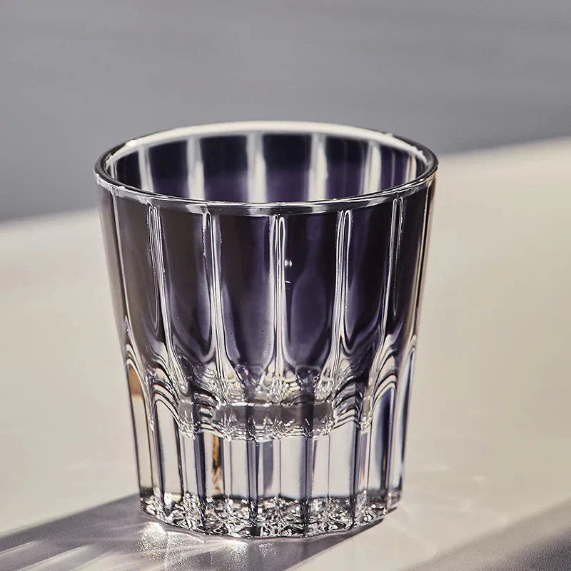 Sunbeam Crystal Whisky Glass - Hand-Cut Design