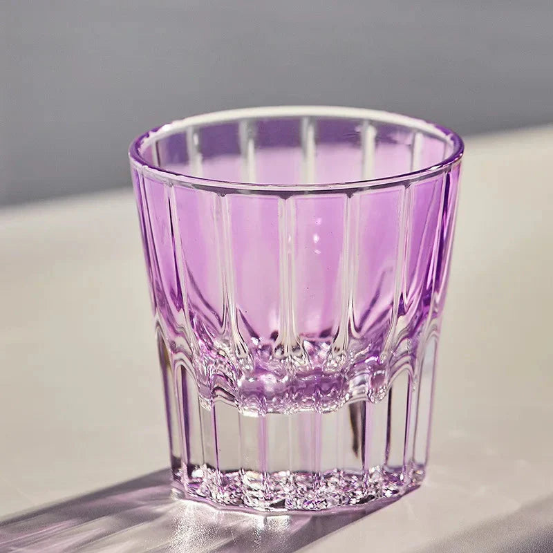 Sunbeam Crystal Whisky Glass - Hand-Cut Design