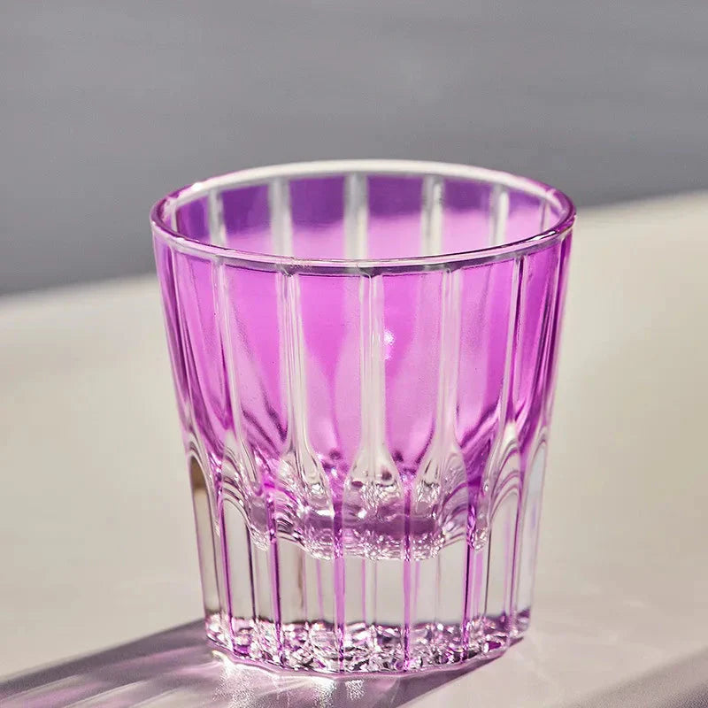 Sunbeam Crystal Whisky Glass - Hand-Cut Design