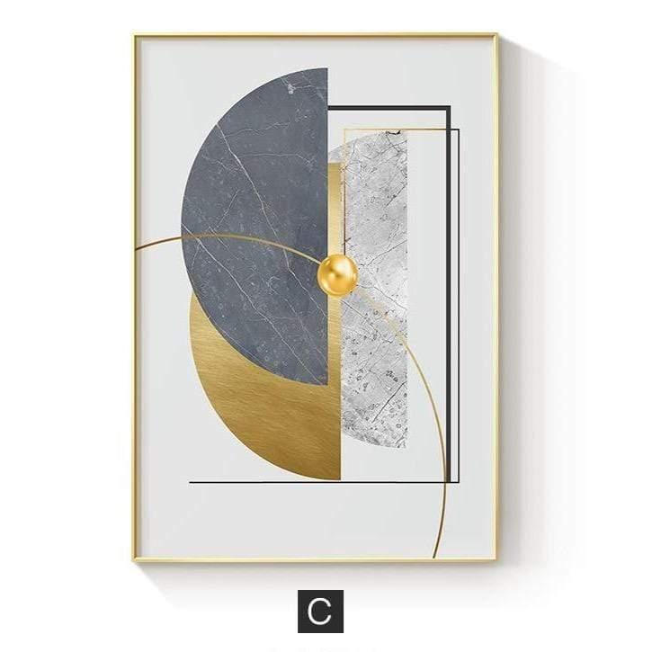 EnvyVibe - Abstract Canvas with Glossy Details