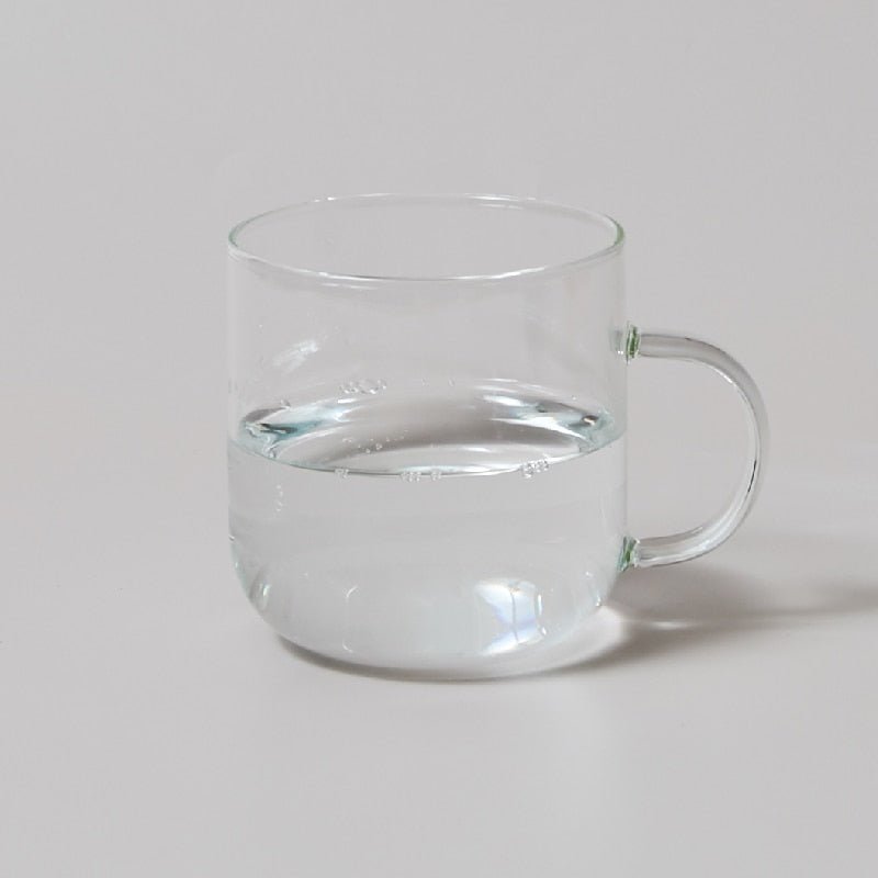 Norwegian Glass Cups, Heat Resistant, Modern Design, 350 ml