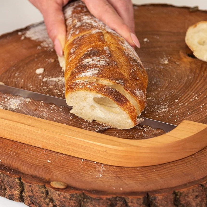 Bread Knife - Slicing Without Crumbs, Perfect for Fresh Bread