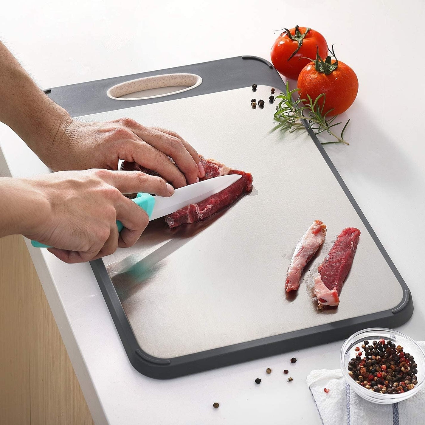 Stainless Steel Chopping Board – Hygienic, Durable and Heat Resistant