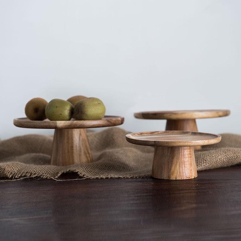 Wooden Fruit Bowl Stand - Perfect Presentation of Fresh Fruit