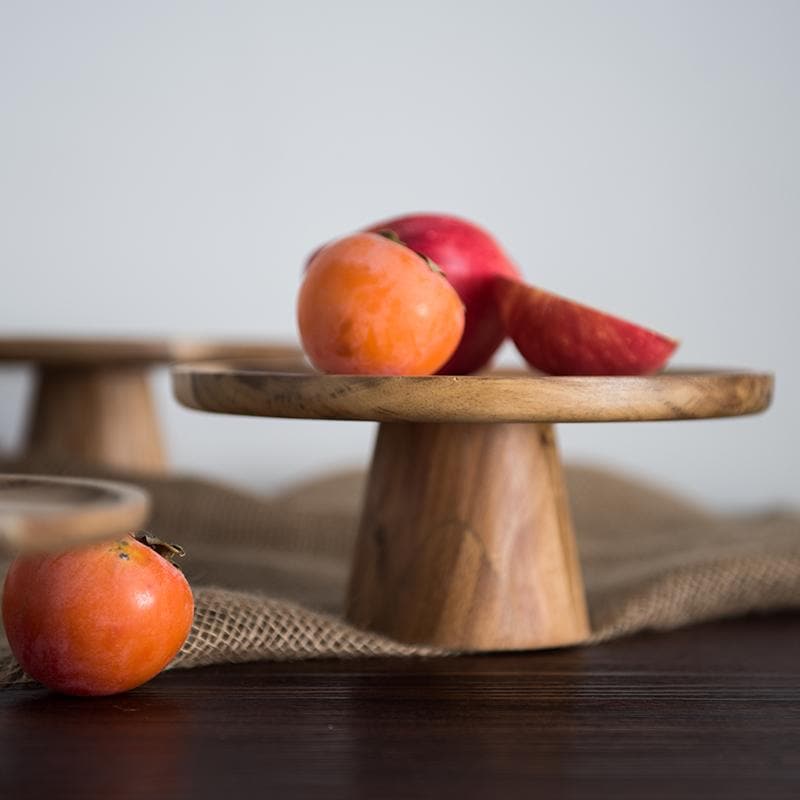 Wooden Fruit Bowl Stand - Perfect Presentation of Fresh Fruit