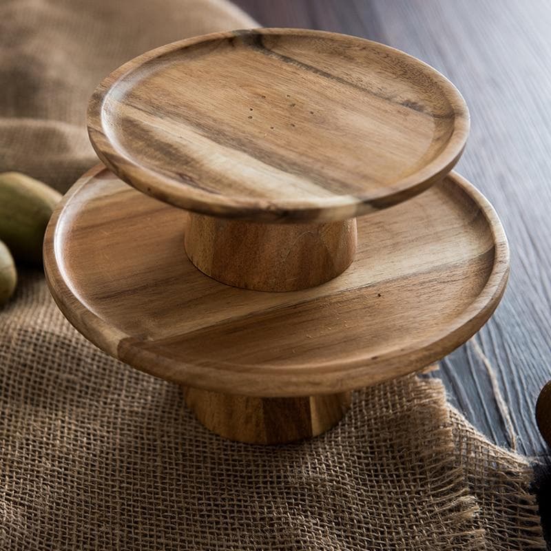 Wooden Fruit Bowl Stand - Perfect Presentation of Fresh Fruit