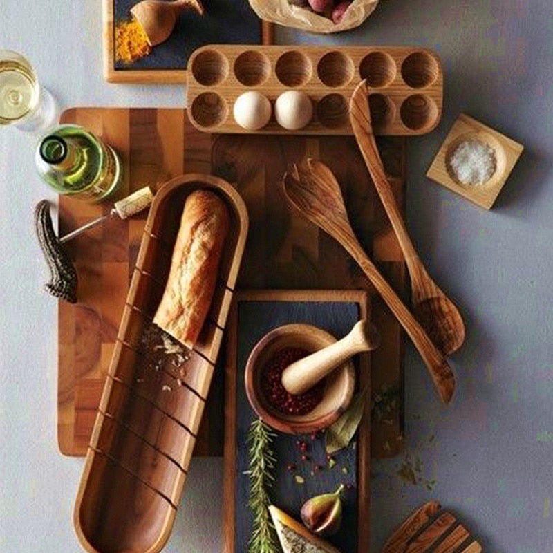 Wooden Egg Holder - Stylish and Functional Storage