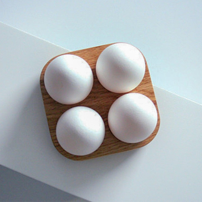 Wooden Egg Holder - Stylish and Functional Storage