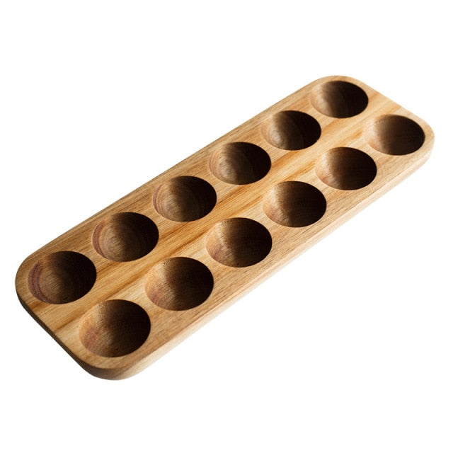 Wooden Egg Holder - Stylish and Functional Storage