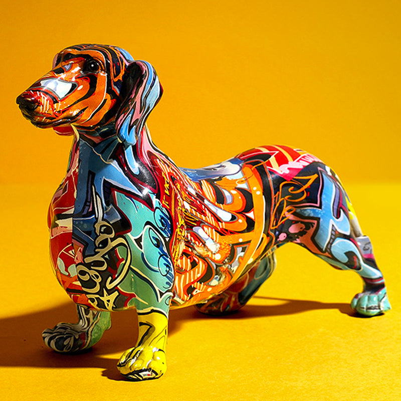 LuxeTail - Norwegian Inspired Dachshund Statue Decoration