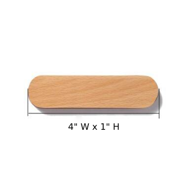 Magnetic Wooden Key Holder - Modern Wall Storage