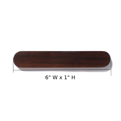 Magnetic Wooden Key Holder - Modern Wall Storage