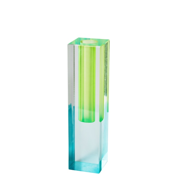 PrismaVase Rectangular Rainbow Vase - Modern Design in Acrylic