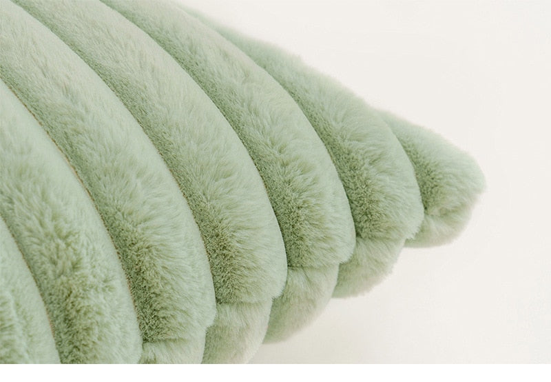 Extra Soft Faux Fur Cushion Cover - Velvety Soft Cushions in Rectangular or Square Format