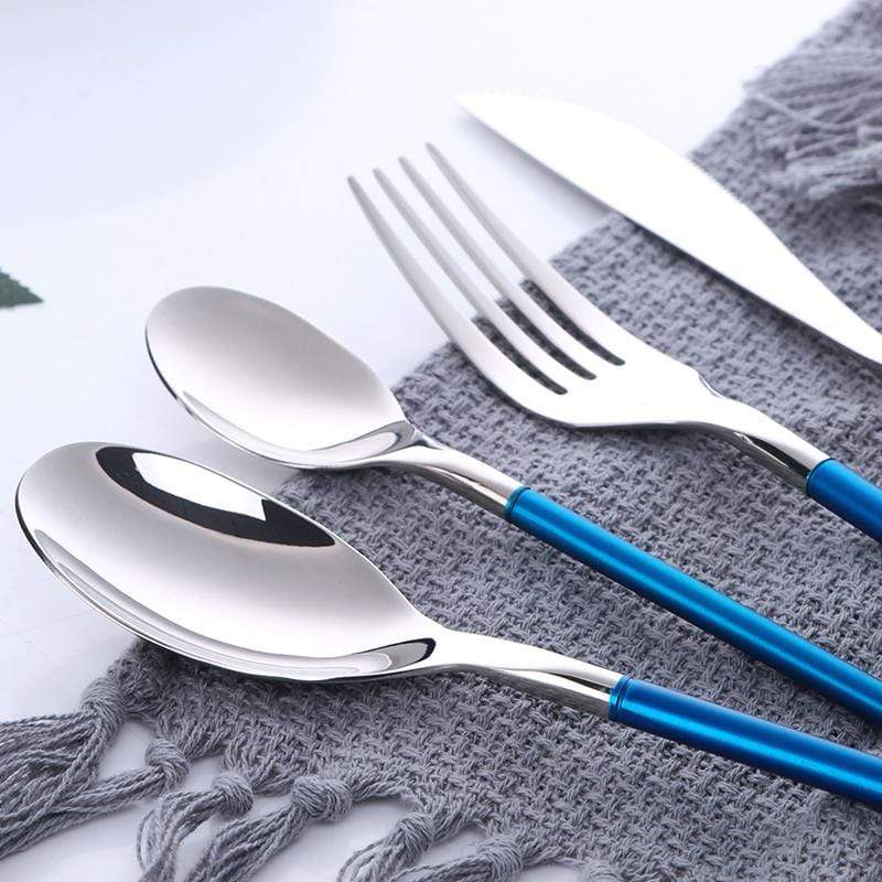 GermanArt - Stylish Stainless Steel Cutlery Set with Artistic Touch