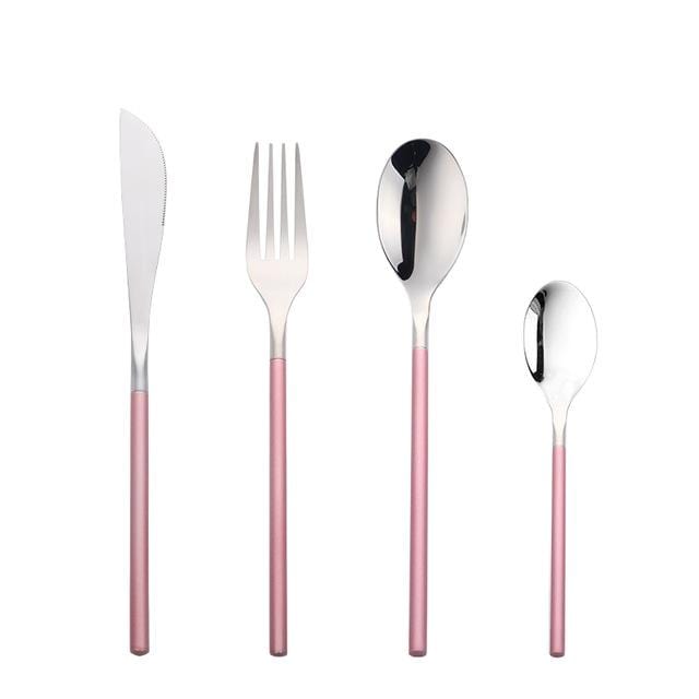 GermanArt - Stylish Stainless Steel Cutlery Set with Artistic Touch