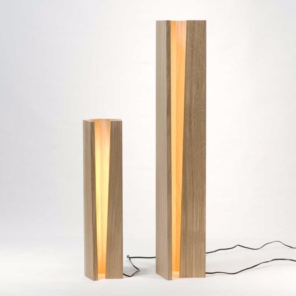 NordicBask - Minimalist Wooden Table Lamp