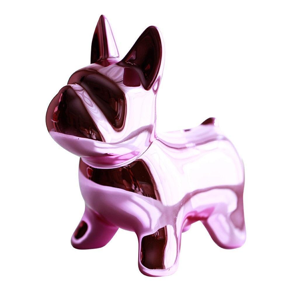 Dog Figurine with Savings Function (Piggy Bank) – Detailed Finish