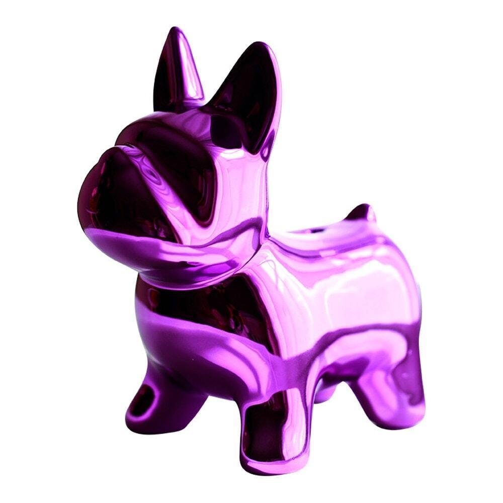 Dog Figurine with Savings Function (Piggy Bank) – Detailed Finish