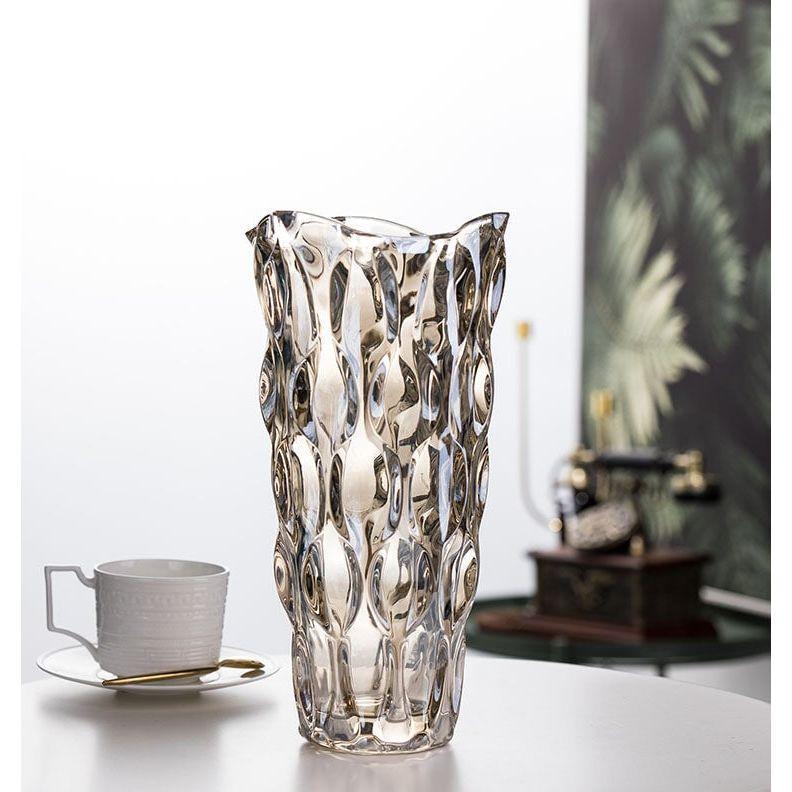 Luxe Glass Vase 24 cm – Stylish and Timeless