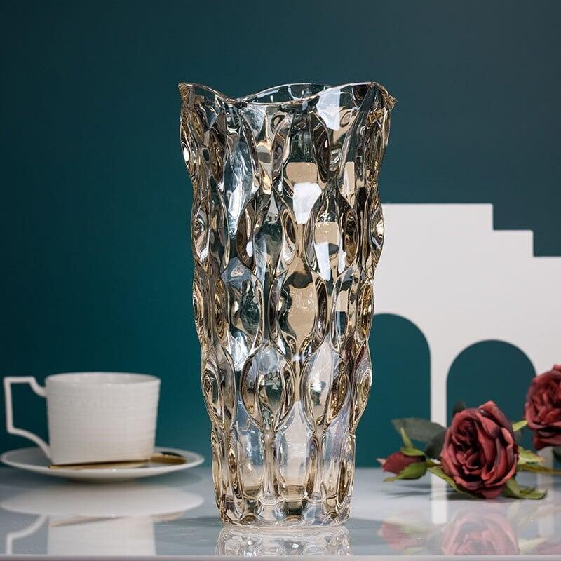 Luxe Glass Vase 24 cm – Stylish and Timeless