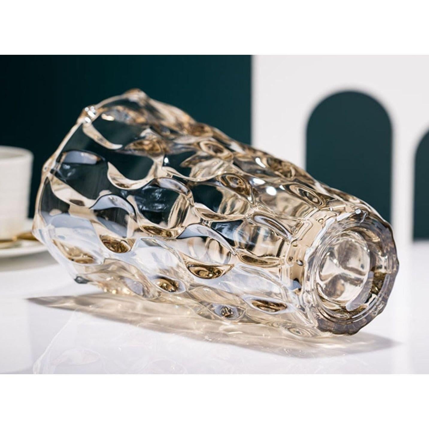 Luxe Glass Vase 24 cm – Stylish and Timeless